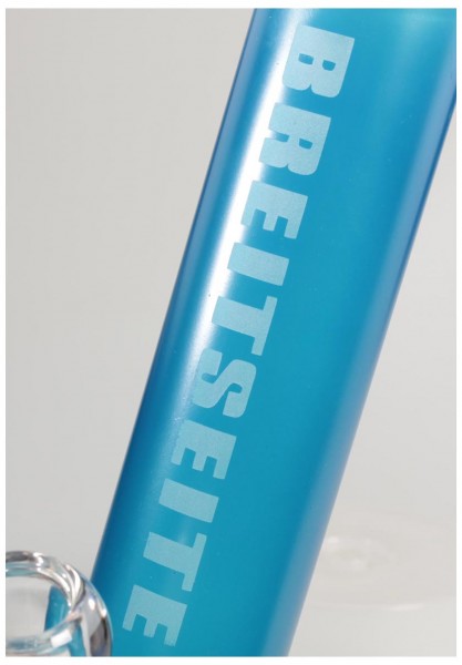Breitseite Zylinderbong - Glasbong - Höhe 355m - verschiedenen Farben - dein-Onlineheadshop.de