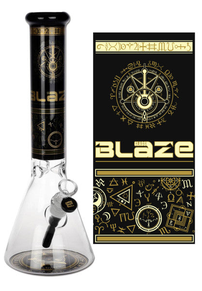 Blaze Glass "Totem - Alchemie" -  Kolben-/ Eisbong - Höhe 375mm