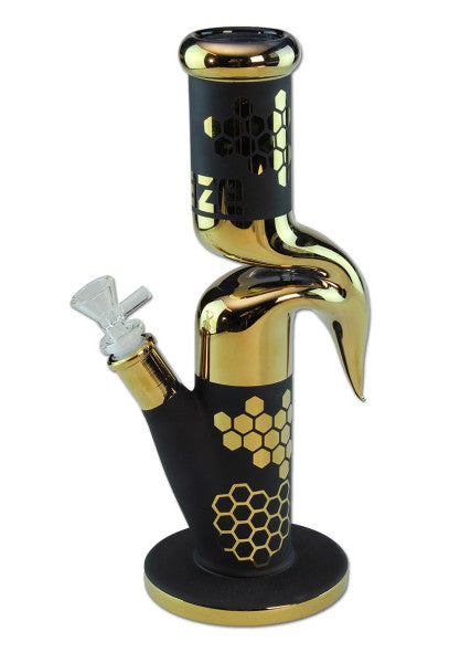 Blaze Glass "Zickzackbong" - Höhe 320mm - dein-Onlineheadshop.de