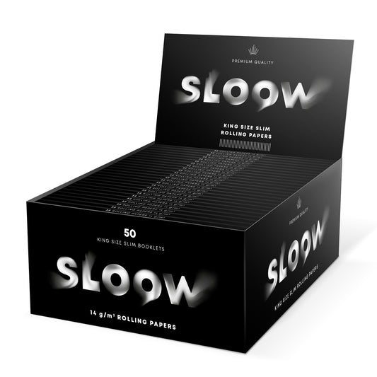 Sloow - Black King Size Slim - Longpapers