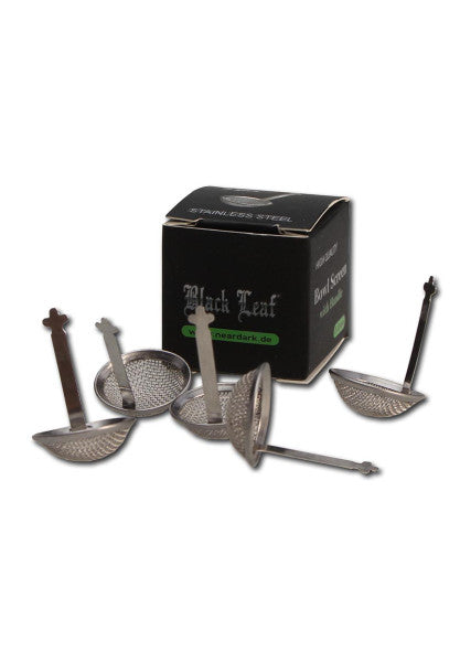 Black Leaf Edelstahl-Schüsselsieb - 5er Pack - Ø 20mm