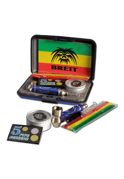 Breitseite - Handpfeife Metall-Purpfeife Set - Länge 80mm vers. Farben - dein-Onlineheadshop.de
