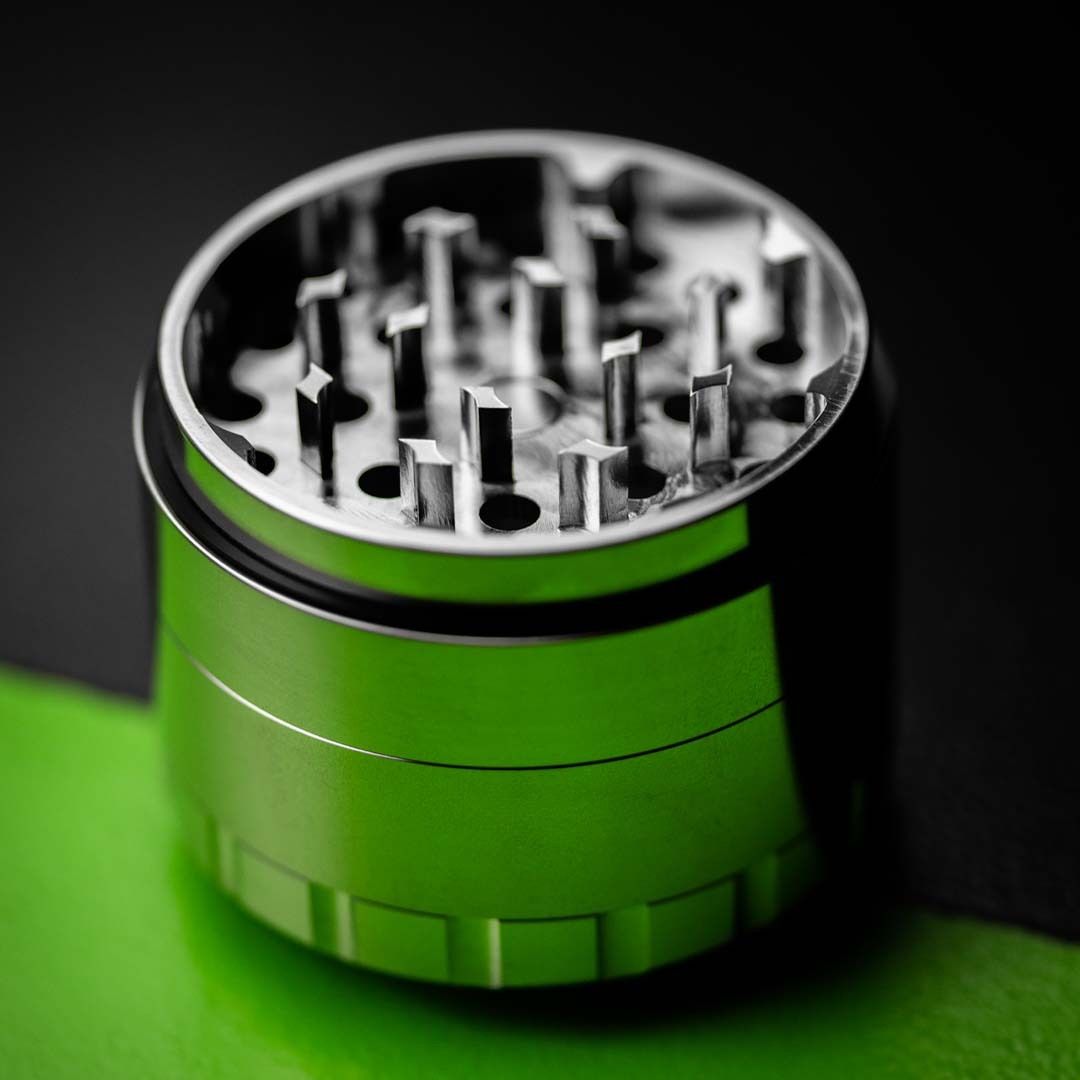 Hybrid - Premium Edelstahl-Grinder 4-tlg. - Steel - Ø 63mm