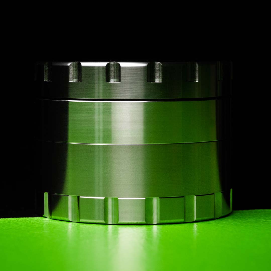 Hybrid - Premium Edelstahl-Grinder 4-tlg. - Steel - Ø 63mm