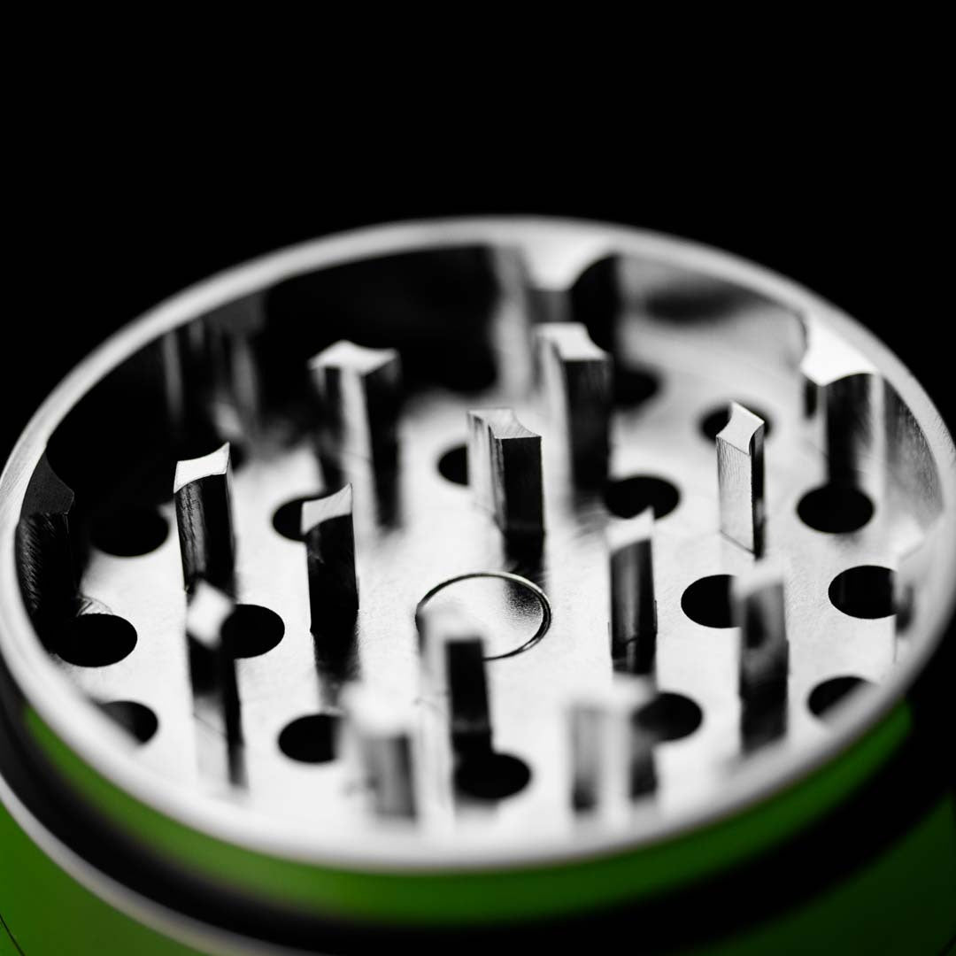 Hybrid - Premium Edelstahl-Grinder 4-tlg. - Steel - Ø 63mm
