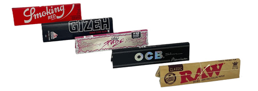 Longpapers" Markenmix" Test Paket - 5x 1 Packung der bekanntesten Marken