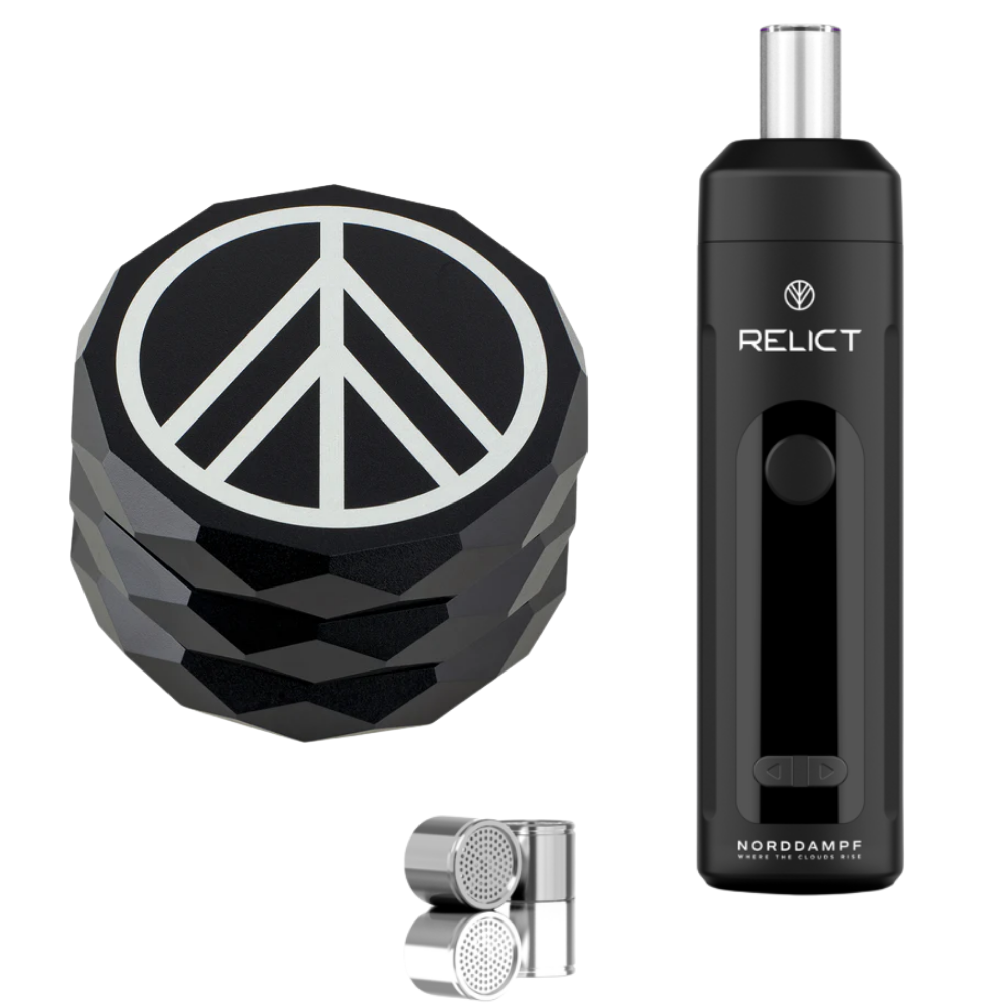 NORDDAMPF RELICT Vaporizer Set inkl. Grinder & Dosierkapseln NORDDAMPF RELICT Vaporizer Set inkl. Grinder & Dosierkapseln