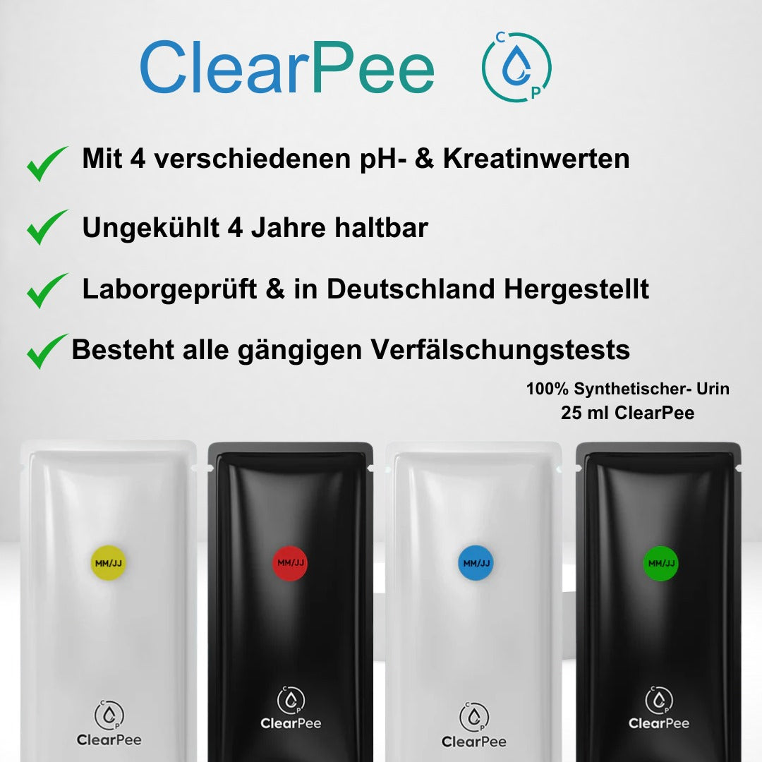 ClearPee 25ml weiß - Synthetischer Urin