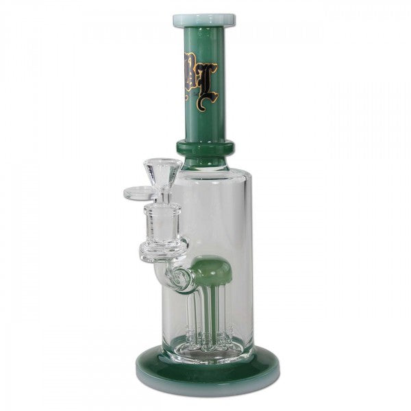 Black Leaf Perkolatorbong - Grün - Höhe 260mm