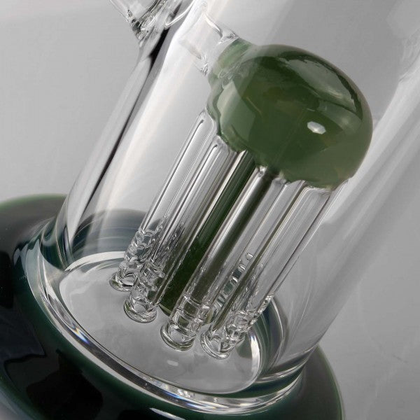 Black Leaf Perkolatorbong - Grün - Höhe 260mm