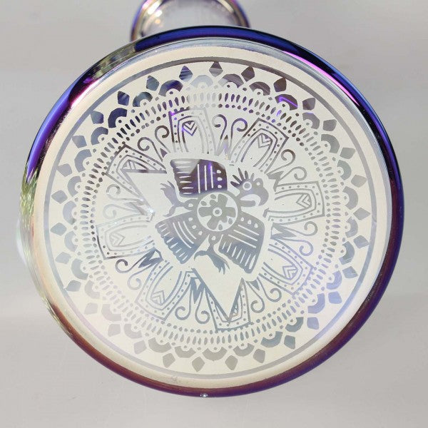 Blaze Glass - Cleo Beaker - Eisbong - Höhe 360mm