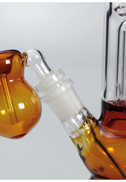 Black Leaf Kolben-/ Eisbong - Kuppelperkolator - Höhe 310mm