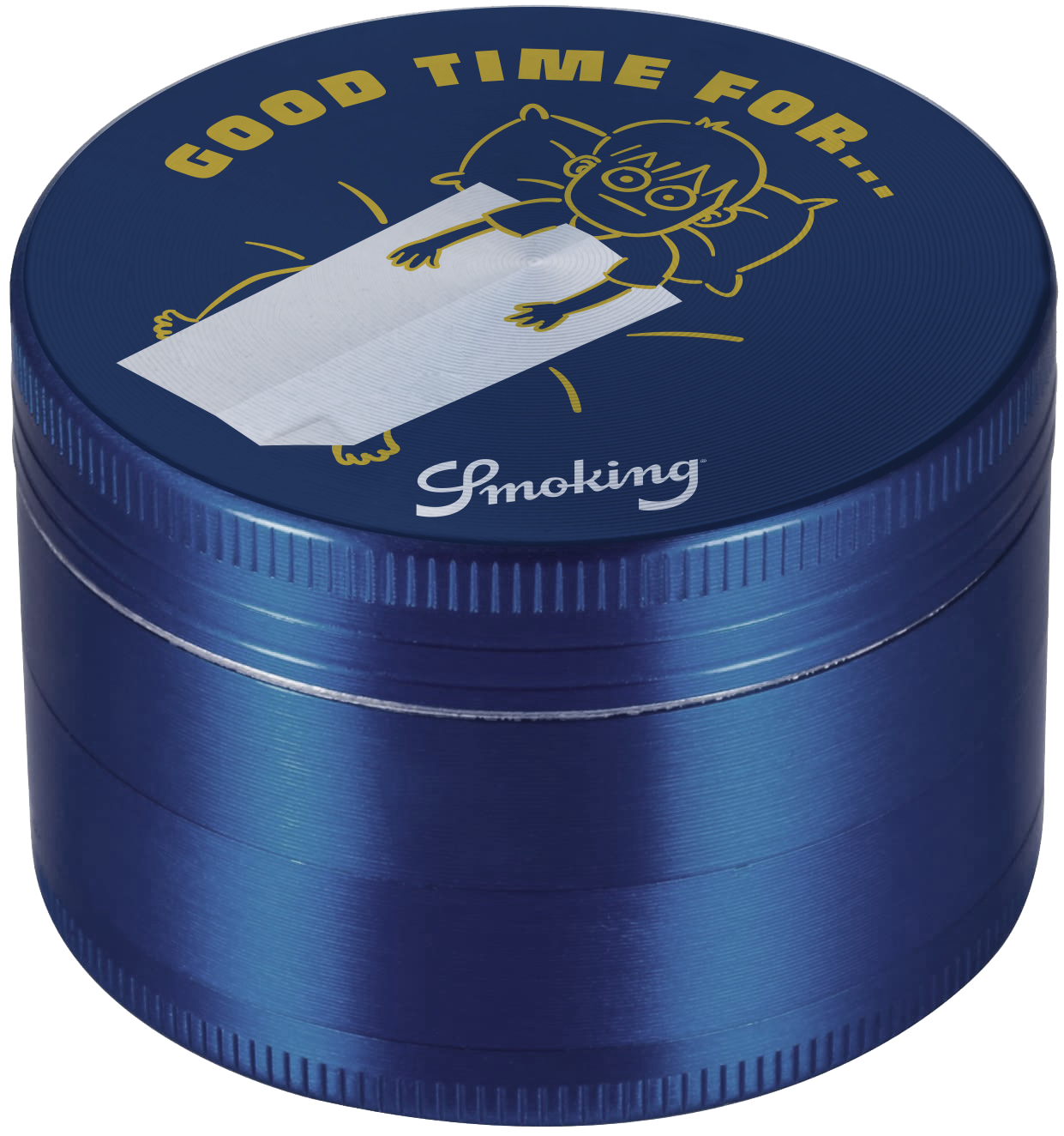 Smoking "All-Print" Alu-Grinder 4-tlg. viele Designs - Ø 50mm