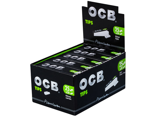 OCB Filtertips - Premium - Schwarz
