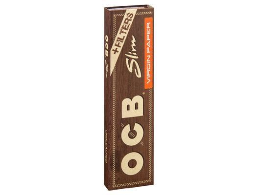 OCB Virgin - Longpapers + Tips - King Size Slim