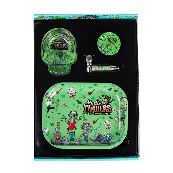 Heisenberg Raucherset - Grinder Tray Pfeife Aschenbecher - Geschenkset