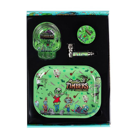 Heisenberg Raucherset - Grinder Tray Pfeife Aschenbecher - Geschenkset