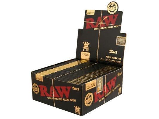 RAW Classic - KingSize Black Slim - Longpapers
