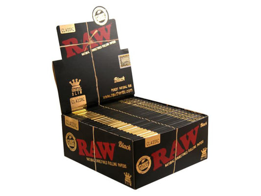 RAW Classic - KingSize Black Slim - Longpapers