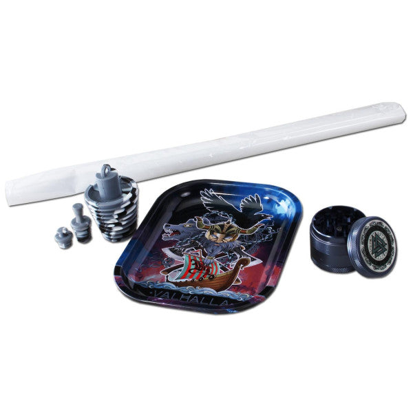 Black Leaf "Valhalla" Eisbong mit Perkolator Kofferbong-Set Höhe 500mm