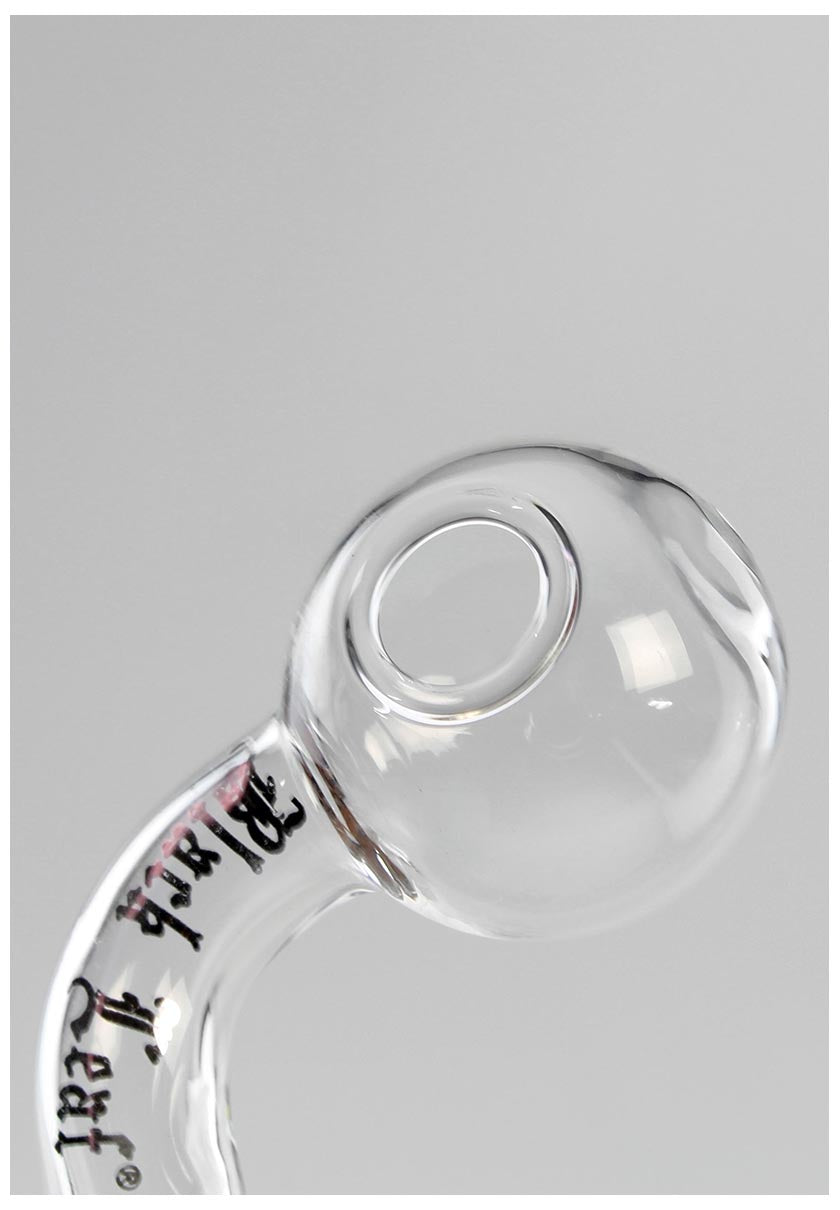 Black Leaf Ölpfeife "Spirale" - Handpfeife aus Glas - verschiedene Farben - dein-Onlineheadshop.de