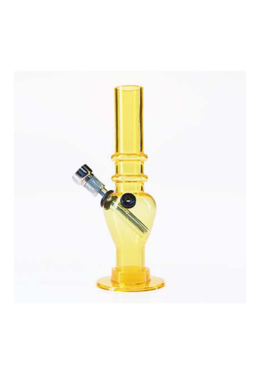 Black Leaf Mini Acrylbongs Neon farbig - Höhe 160mm - dein-Onlineheadshop.de