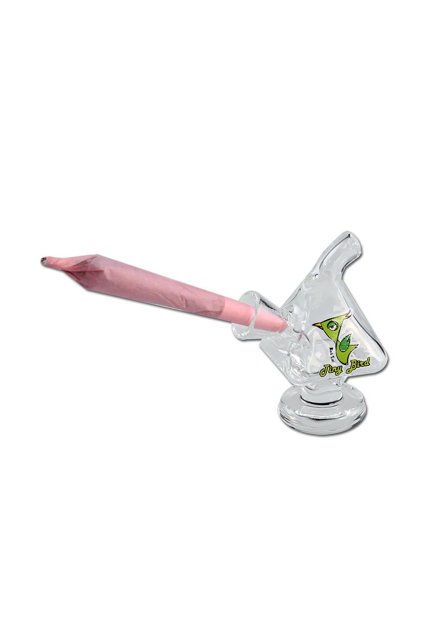 Black Leaf Handpfeife "Tiny Bird" Pyramide One Hit Bubbler - dein-Onlineheadshop.de