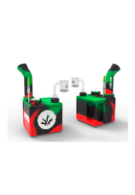 PieceMaker "Kube" Silikonbong für Öl / Dabbing - dein-Onlineheadshop.de