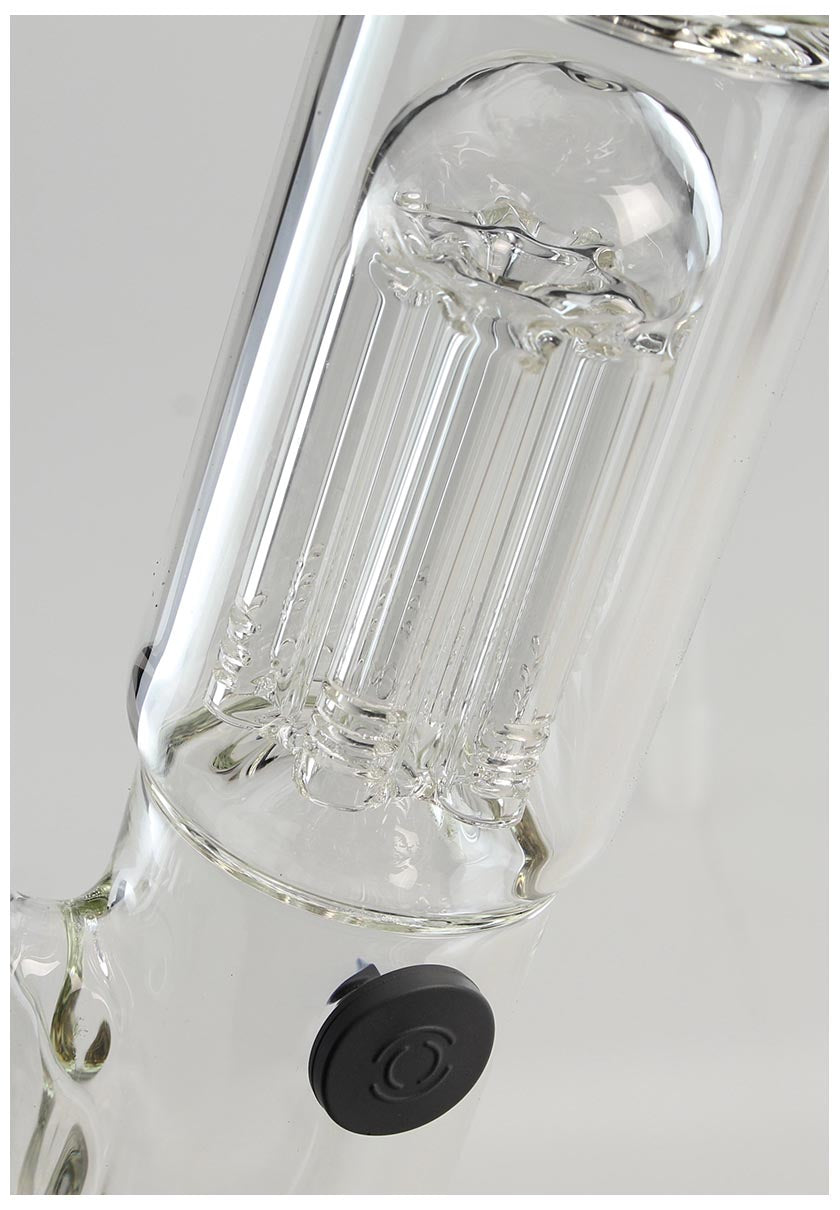 Black Leaf "Baby Bongbastic" Eisbong mit Perkolator Höhe 360mm