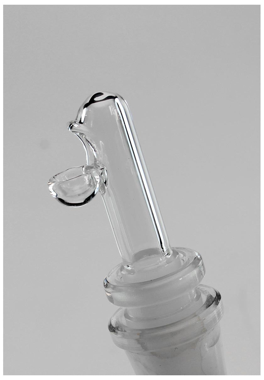Black Leaf "Baby Bongbastic" Eisbong mit Perkolator Höhe 360mm