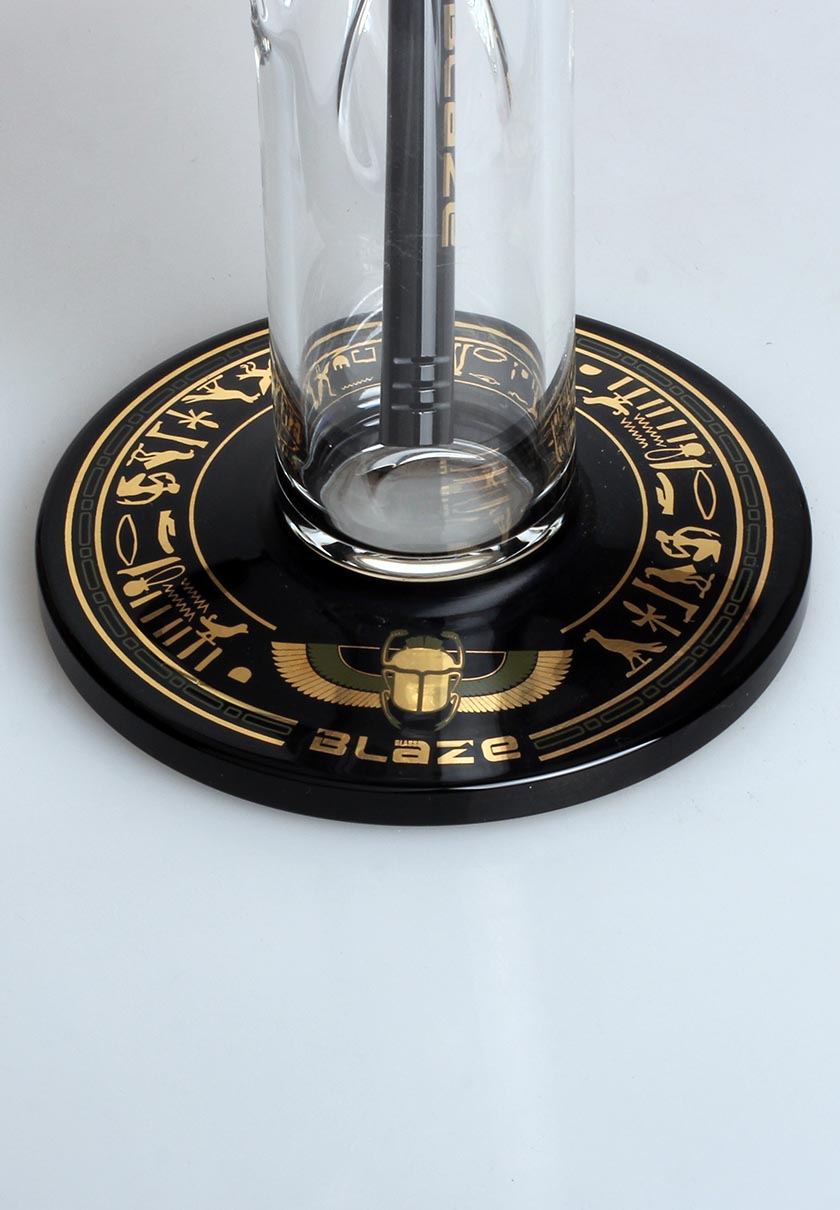 Blaze Glass Eisbong mit Perkolator - Höhe 490mm - verschiedene Designs - dein-Onlineheadshop.de