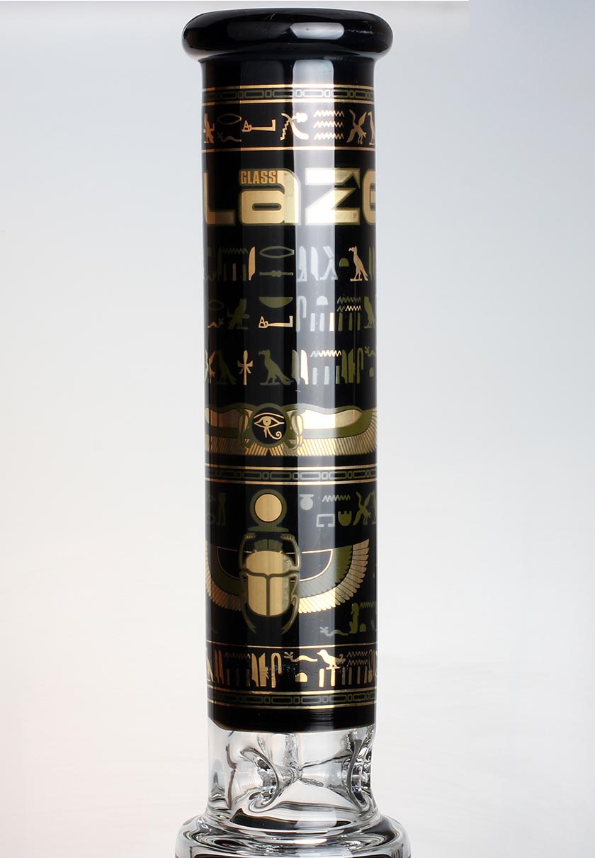 Blaze Glass Eisbong mit Perkolator - Höhe 490mm - verschiedene Designs - dein-Onlineheadshop.de