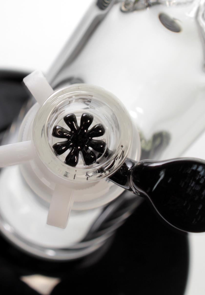 Blaze Glass "Spike" Zylinderbong - Eisbong  - Höhe 415mm - dein-Onlineheadshop.de