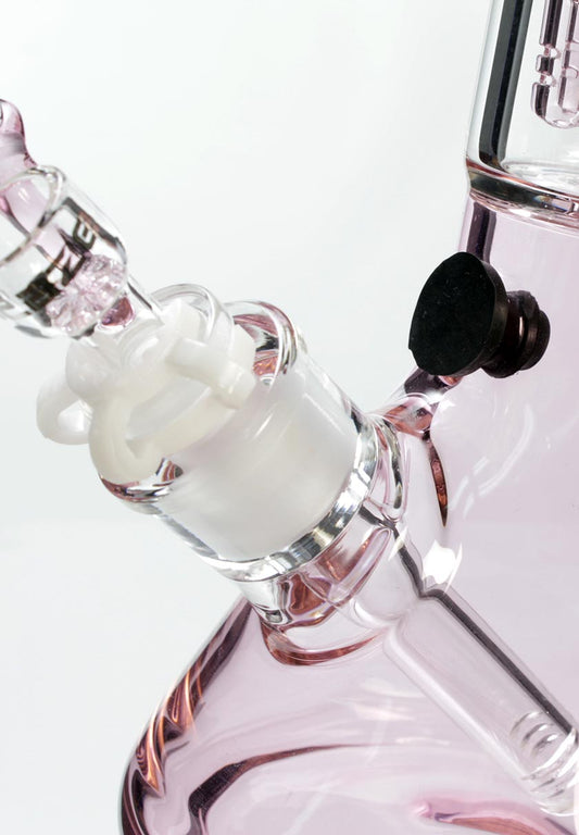 BLAZE GLASS Kolbenbong - Eisbong - Höhe 410mm - verschiedene Farben - dein-Onlineheadshop.de