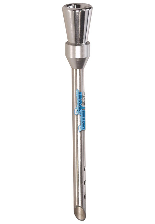 Black Leaf, Spear, Flaschenchillum aus Metall