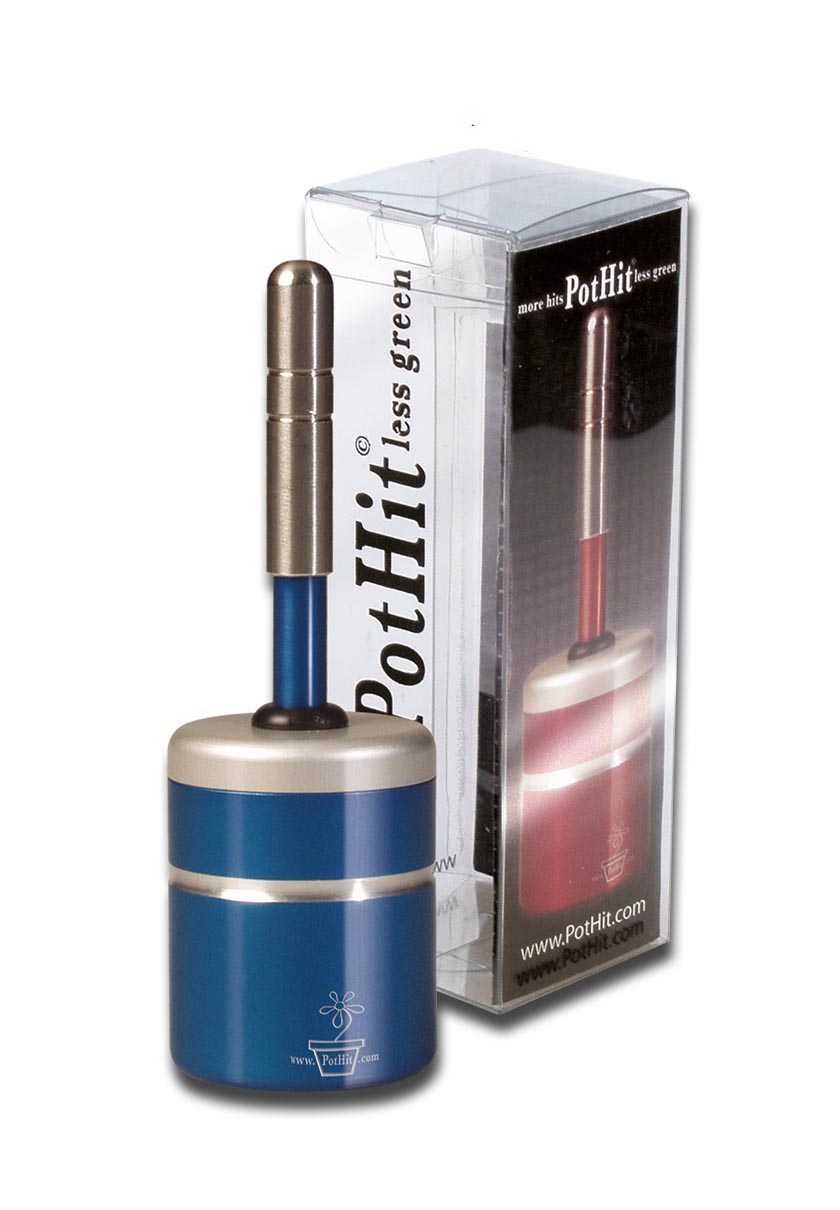 "Black Leaf" PotHit -One-Hitter - Handpfeife - verschiedene Farben - dein-Onlineheadshop.de