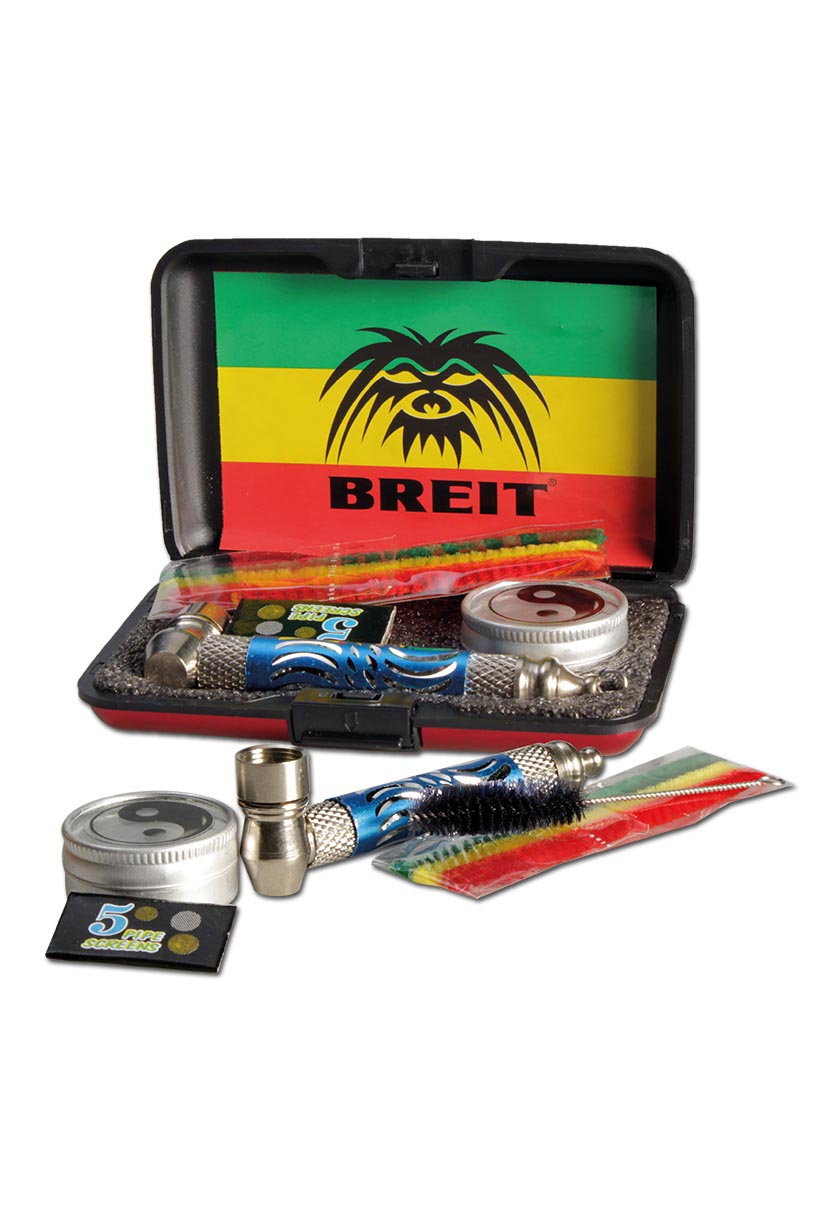 Breitseite - Handpfeife Metall-Purpfeife Set - Länge 80mm vers. Farben - dein-Onlineheadshop.de