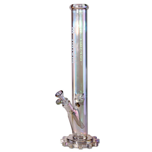 BLAZE GLASS "Gear" Eisbong Regenbogeneffekt - Höhe 455mm