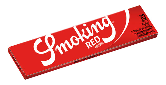Smoking Paper King Size Red / Rot - Longpapers - dein-Onlineheadshop.de