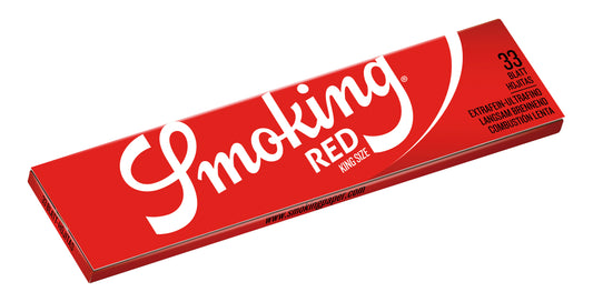 Smoking Paper King Size Red / Rot - Longpapers