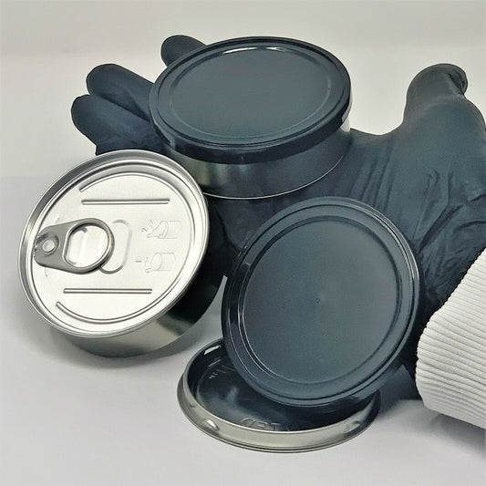 Pressitin patented - Thunfisch Dosen zum selber drücken, Press-It-In,100ml, Cali, Tins, Tuna Tin, Self Seal Dosen