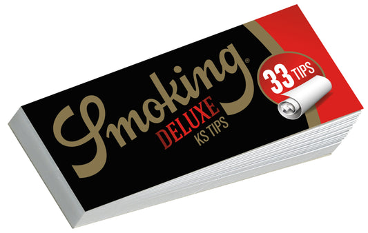 Smoking King Size Deluxe Tips - Black 50er Box