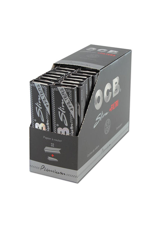 OCB Premium Longpapers Slim + Filtertips - dein-Onlineheadshop.de