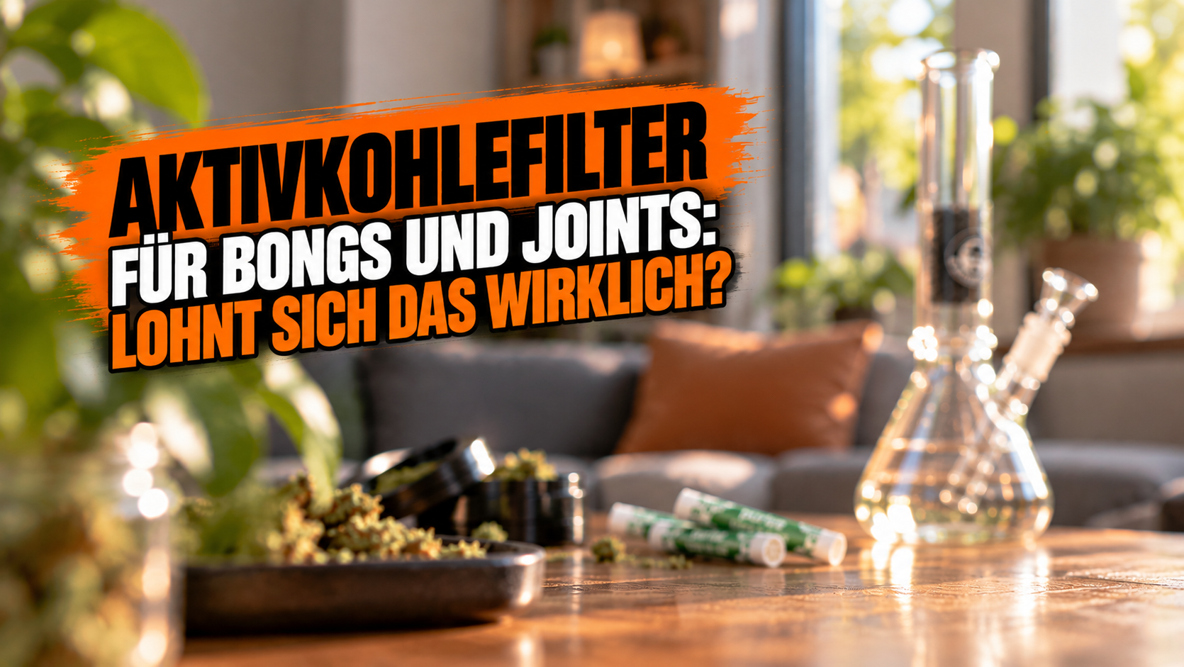 Aktivkohlefilter für Bong und Joint: Aktivkohleadapter, Granulat und PURIZE Filter