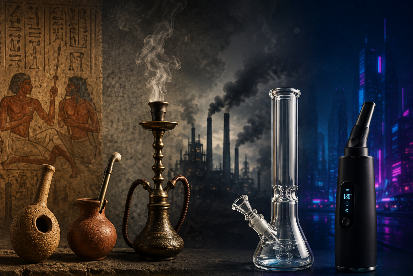 Die Geschichte der Bong: Von antiken Ritualen bis zur modernen Rauchkultur
