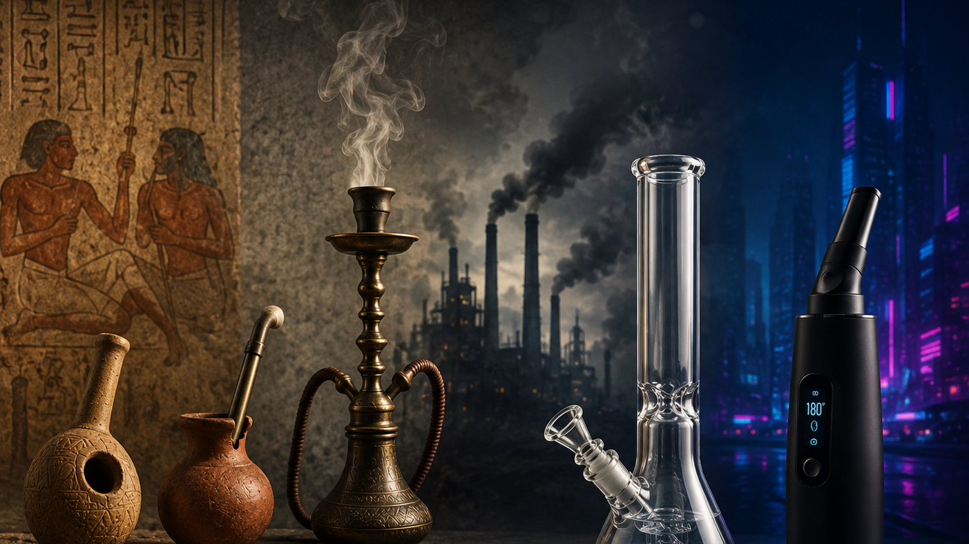 Die Geschichte der Bong: Von antiken Ritualen bis zur modernen Rauchkultur