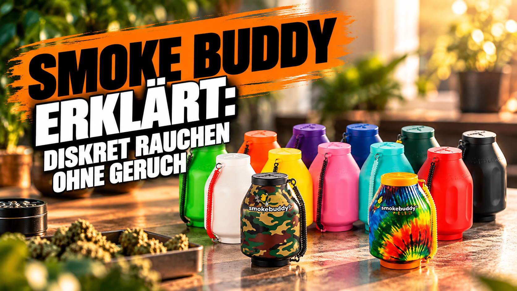 Smoke Buddy Original: persönlicher Rauchfilter mit Aktivkohle