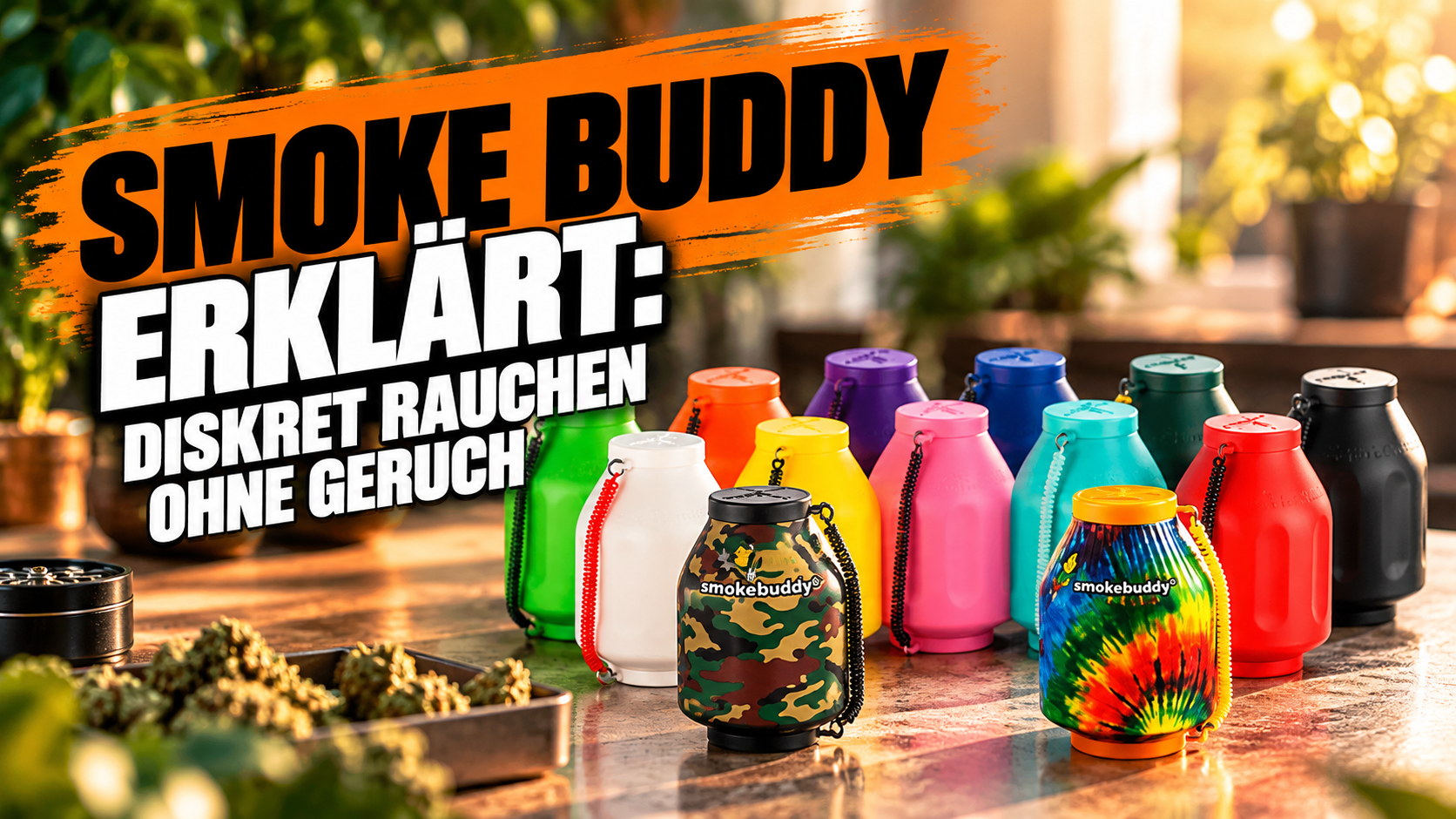 Smoke Buddy Original: persönlicher Rauchfilter mit Aktivkohle