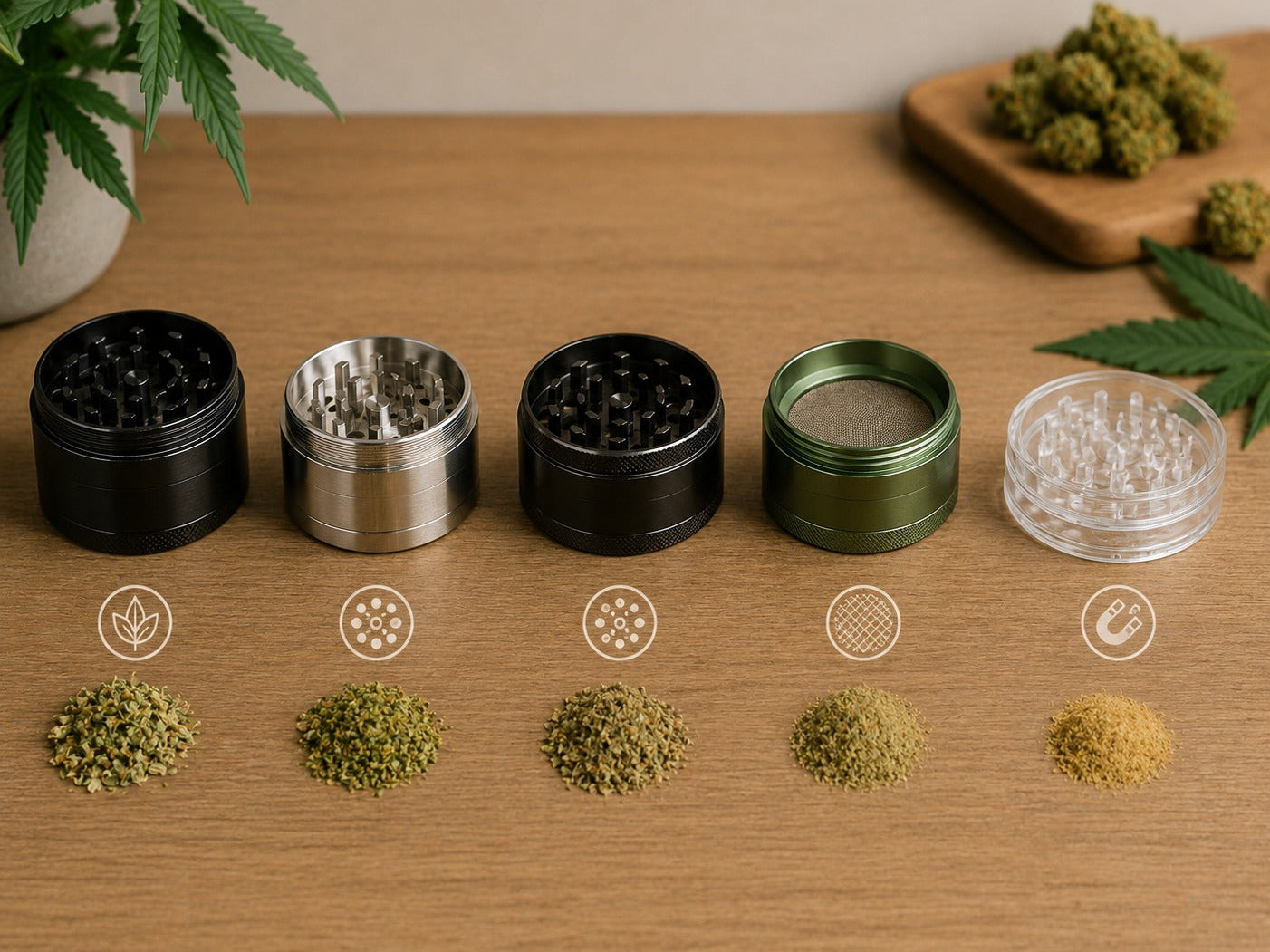 Grinder Guide – Welcher Grinder passt zu dir und deinen Kräutern?