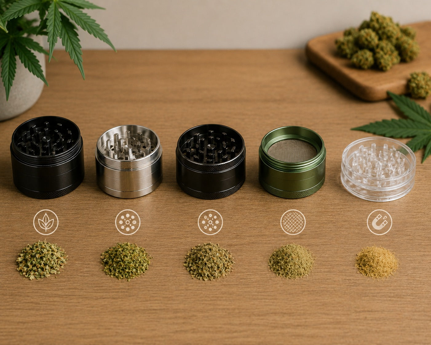 Grinder Guide – Welcher Grinder passt zu dir und deinen Kräutern?